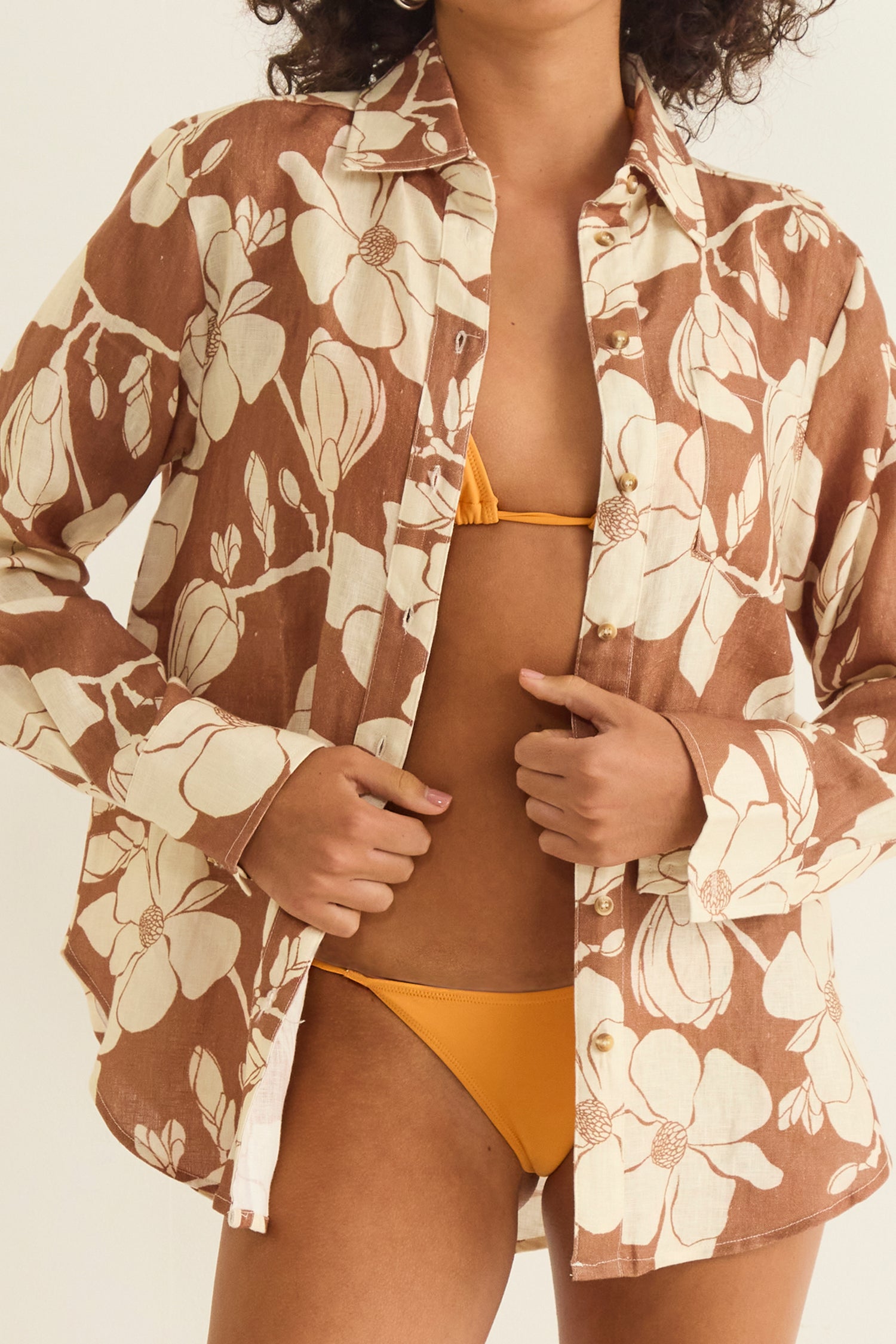 SUMMER NIGHTS  FLORAL SHIRT