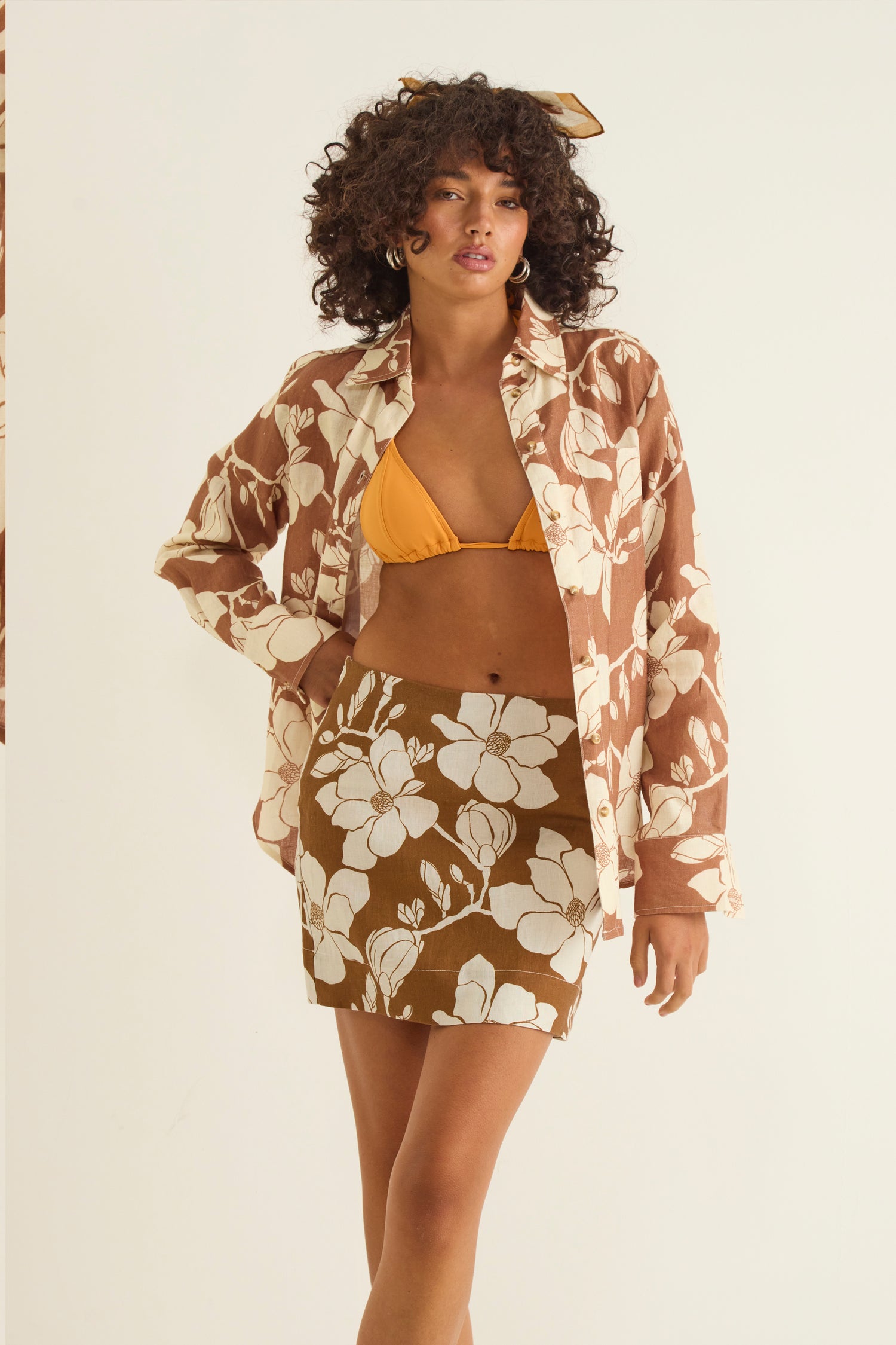 SUMMER NIGHTS FLORAL SKIRT