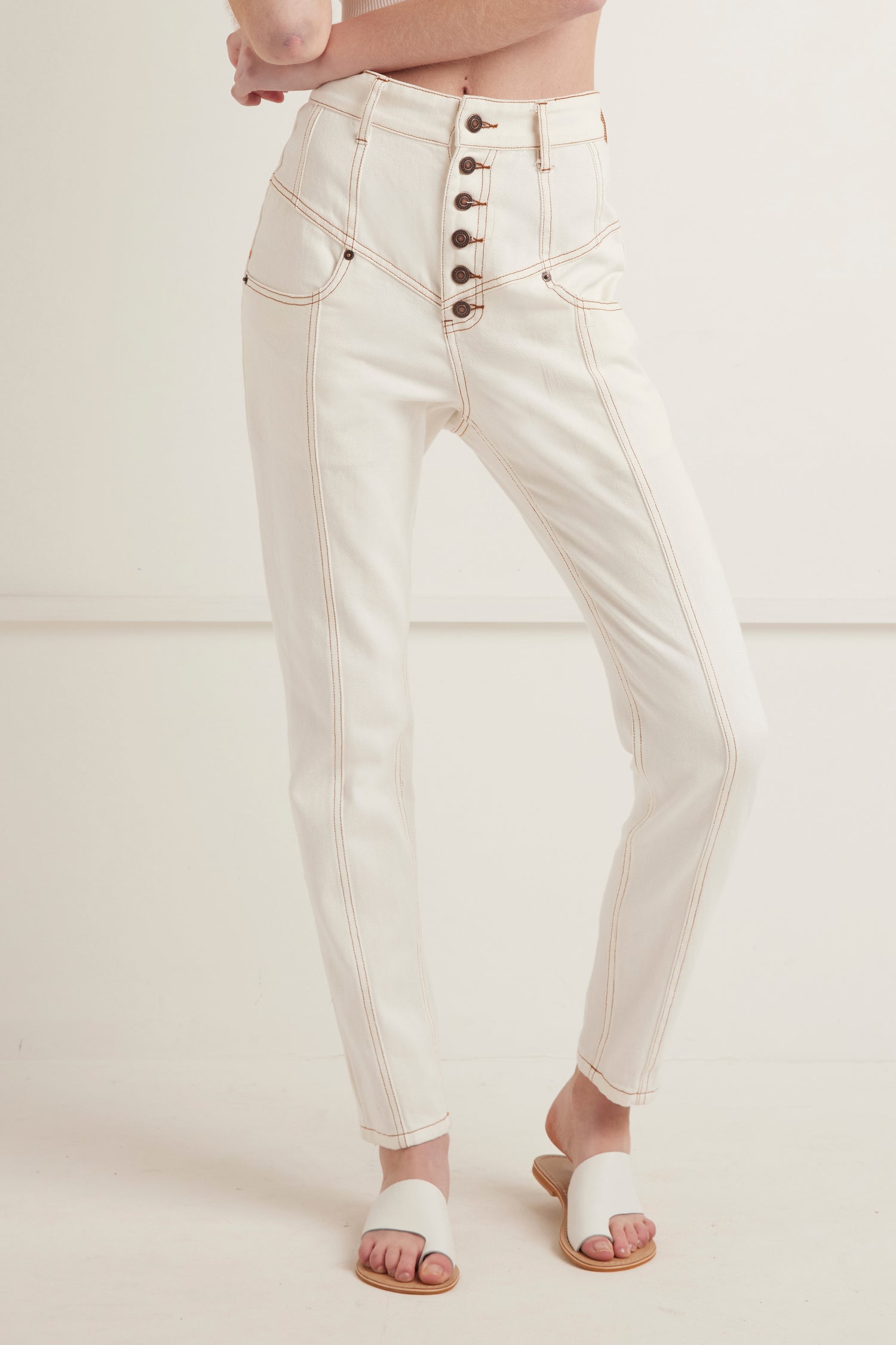 IVY CORSET DENIM JEAN