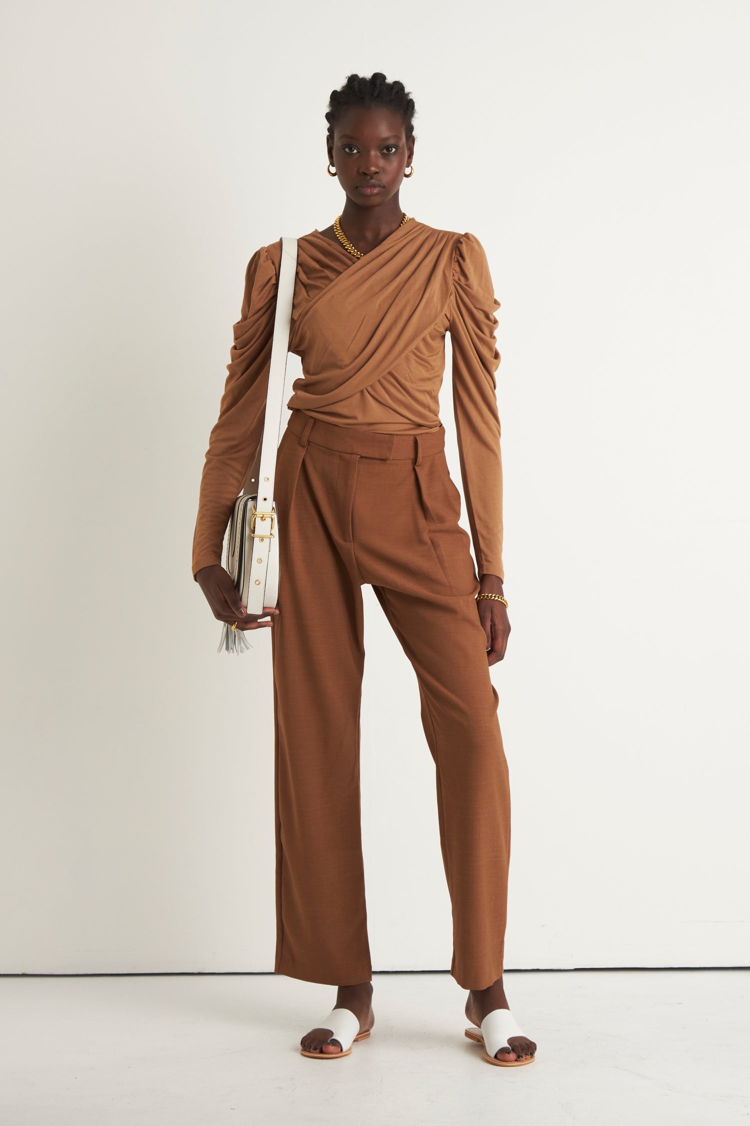 DUSK TAILORED PANT (TABACCO)