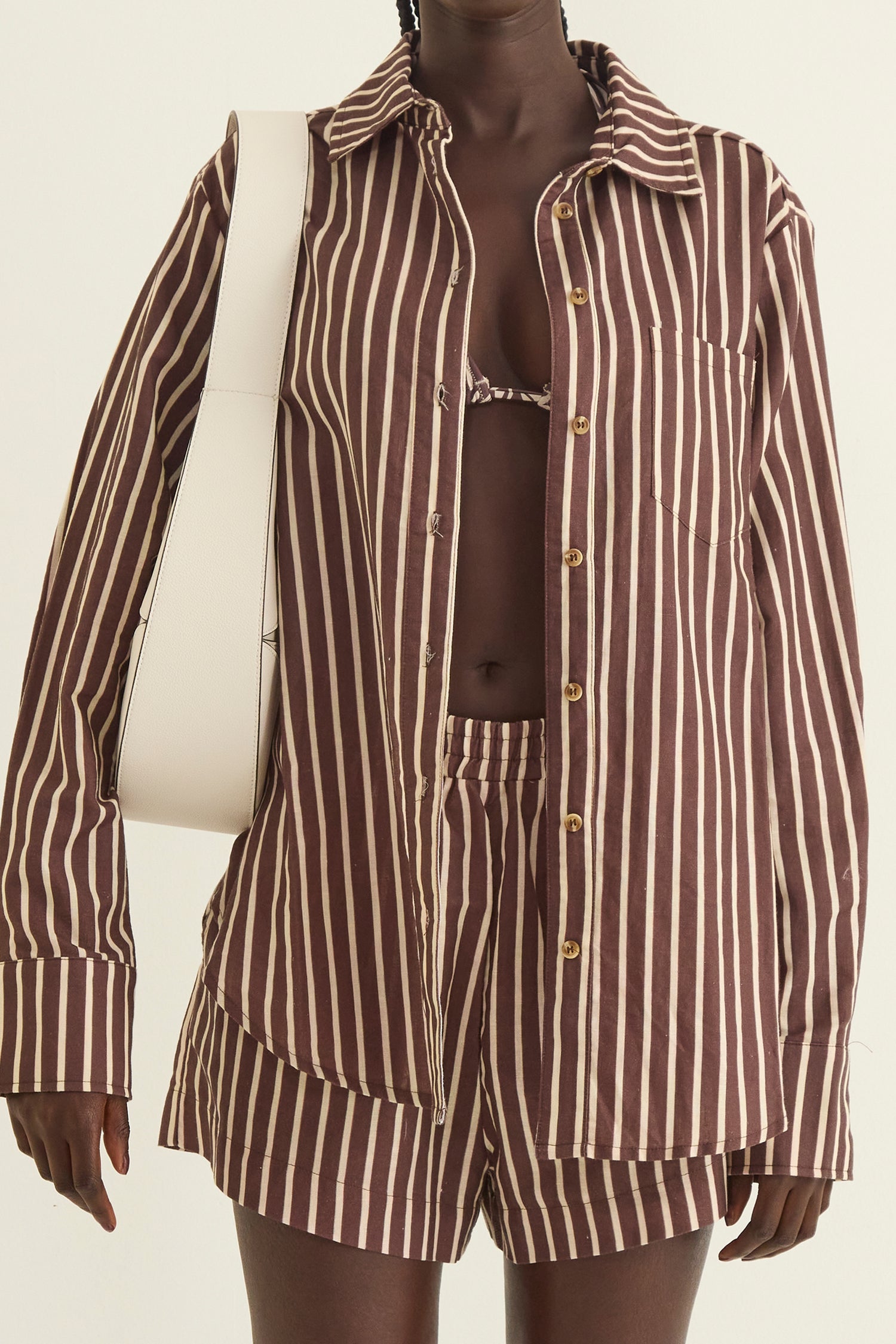 ESCAPE STRIPE SHIRT