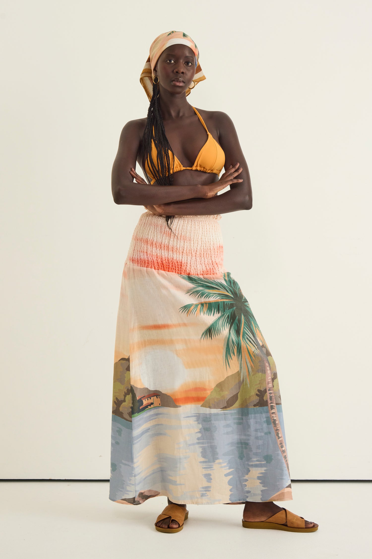 COOL TROPICS DRESS /SKT