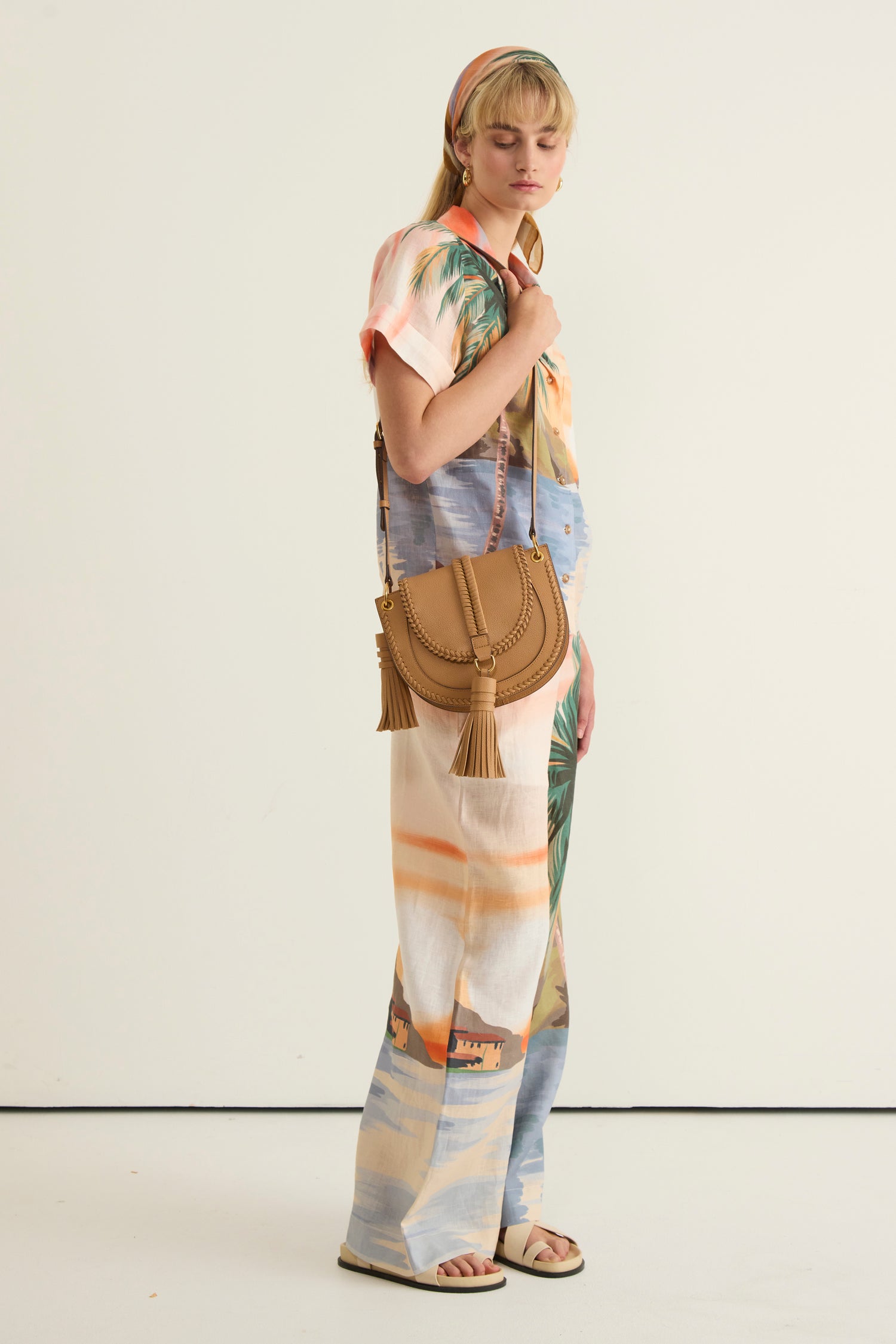 COOL TROPICS WIDE LEG PANT