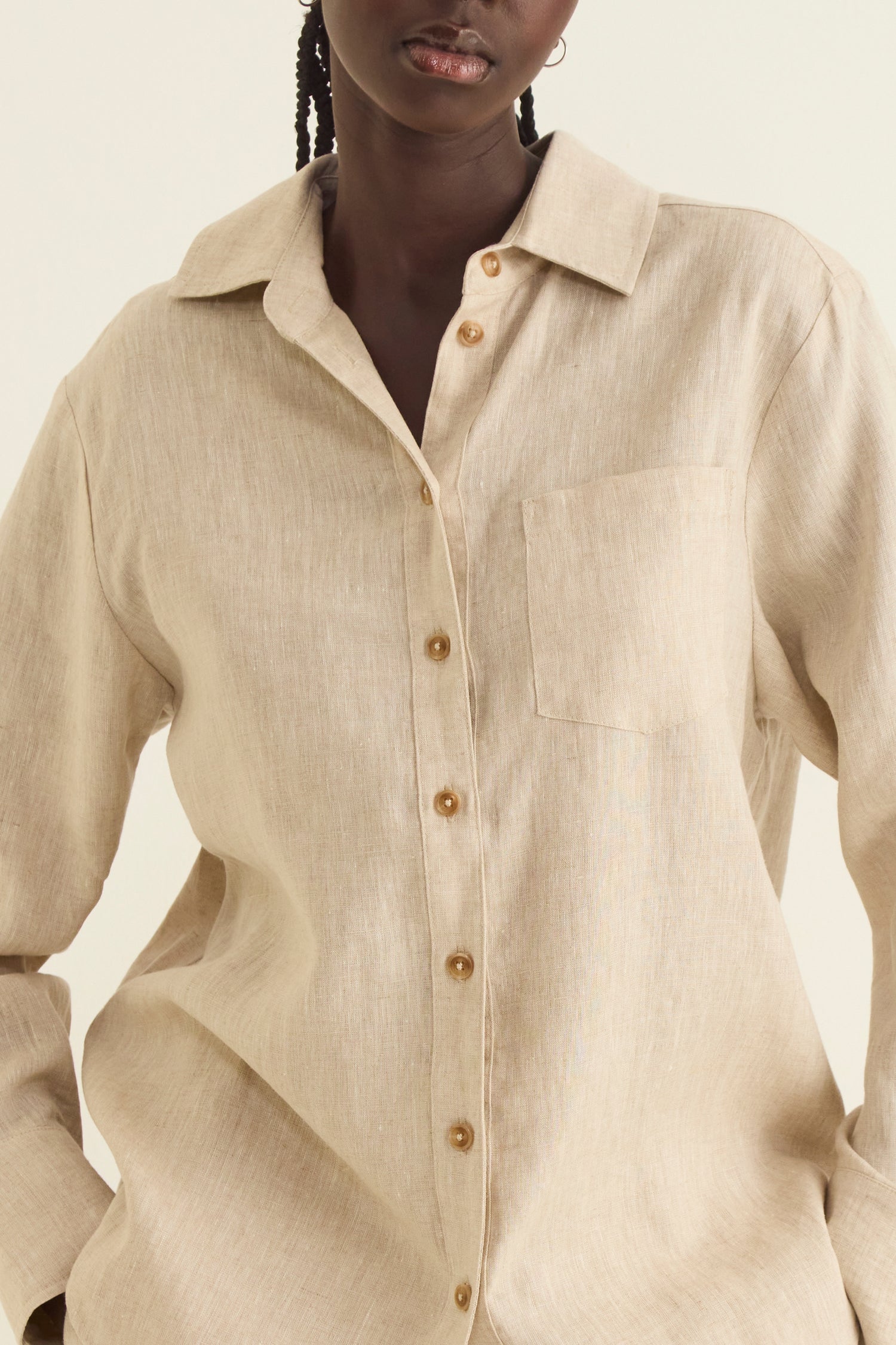 ELEMENTS L/S LINEN SHIRT