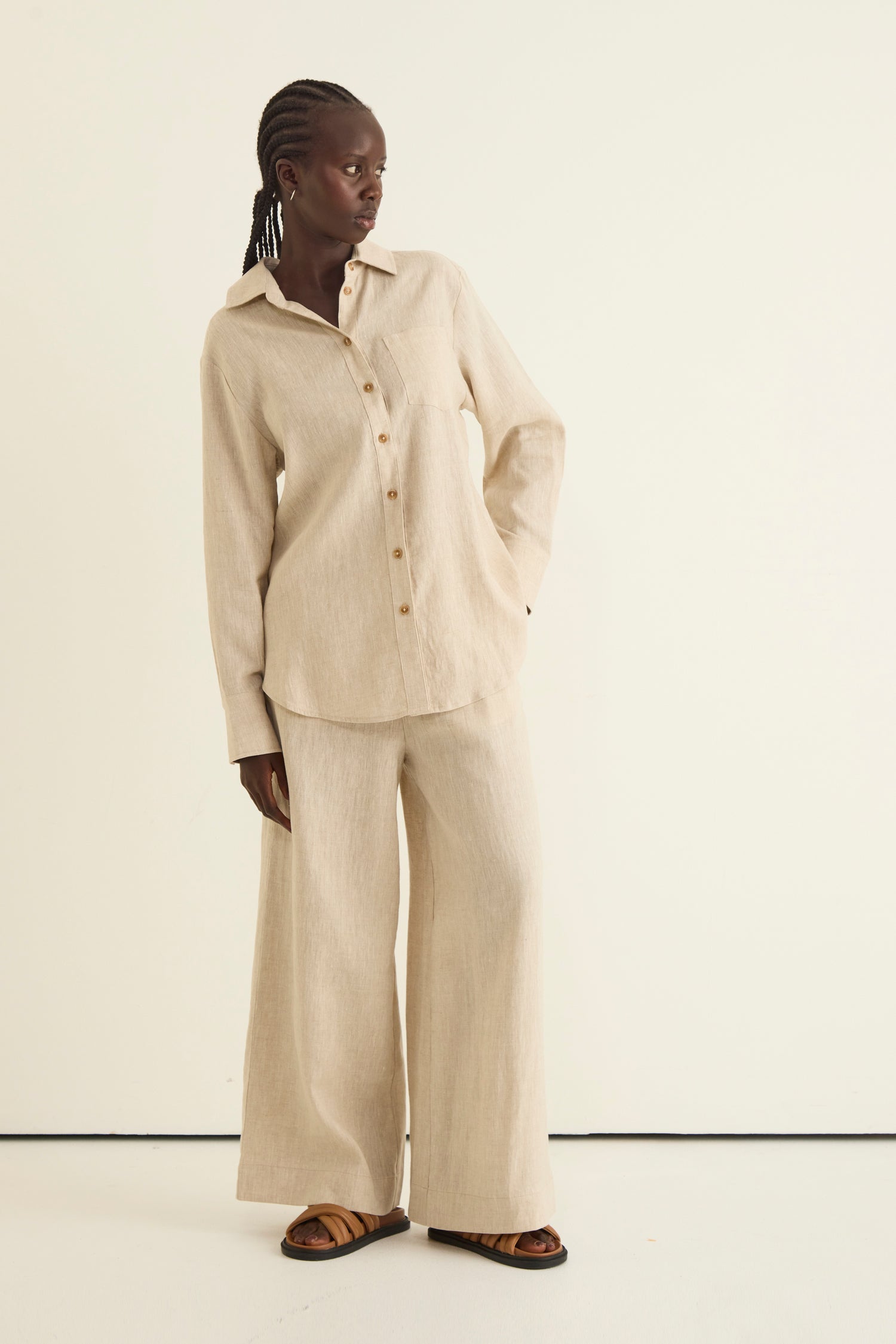 ELEMENTS L/S LINEN SHIRT