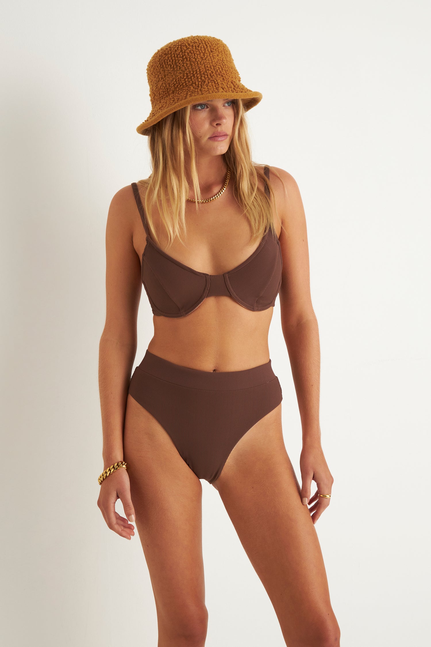 ISABELLA BIKINI BOTTOM (CHOCOLATE)