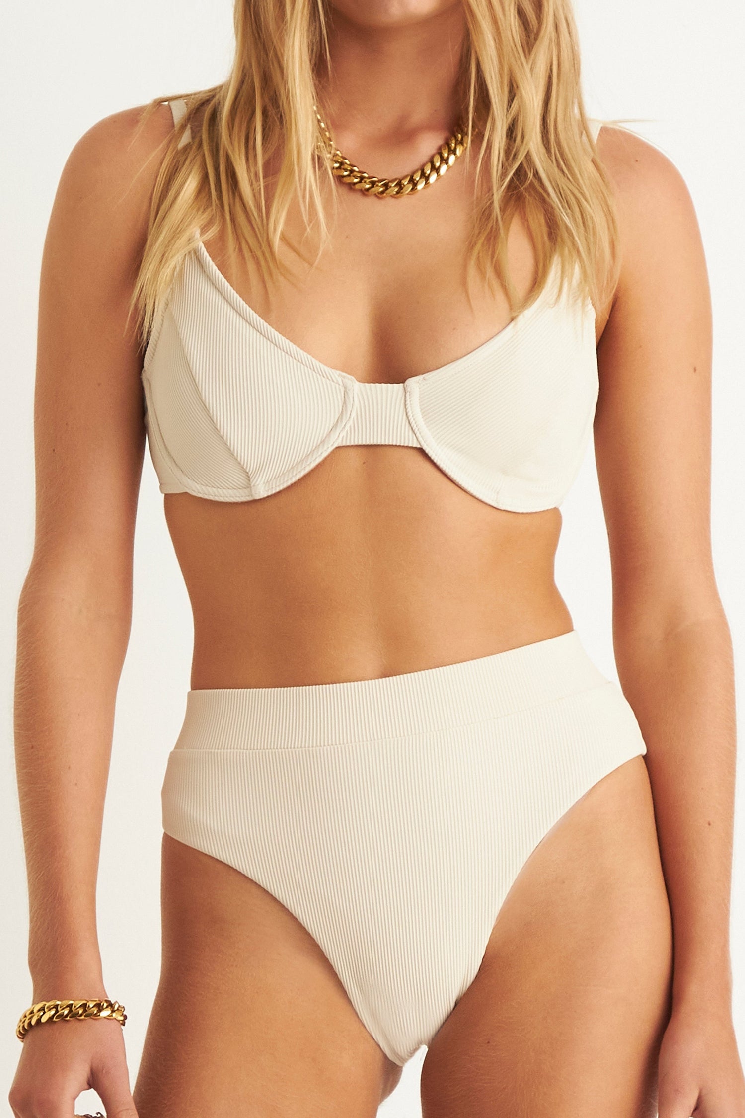 ISABELLA BIKINI  BOTTOM (CREME)