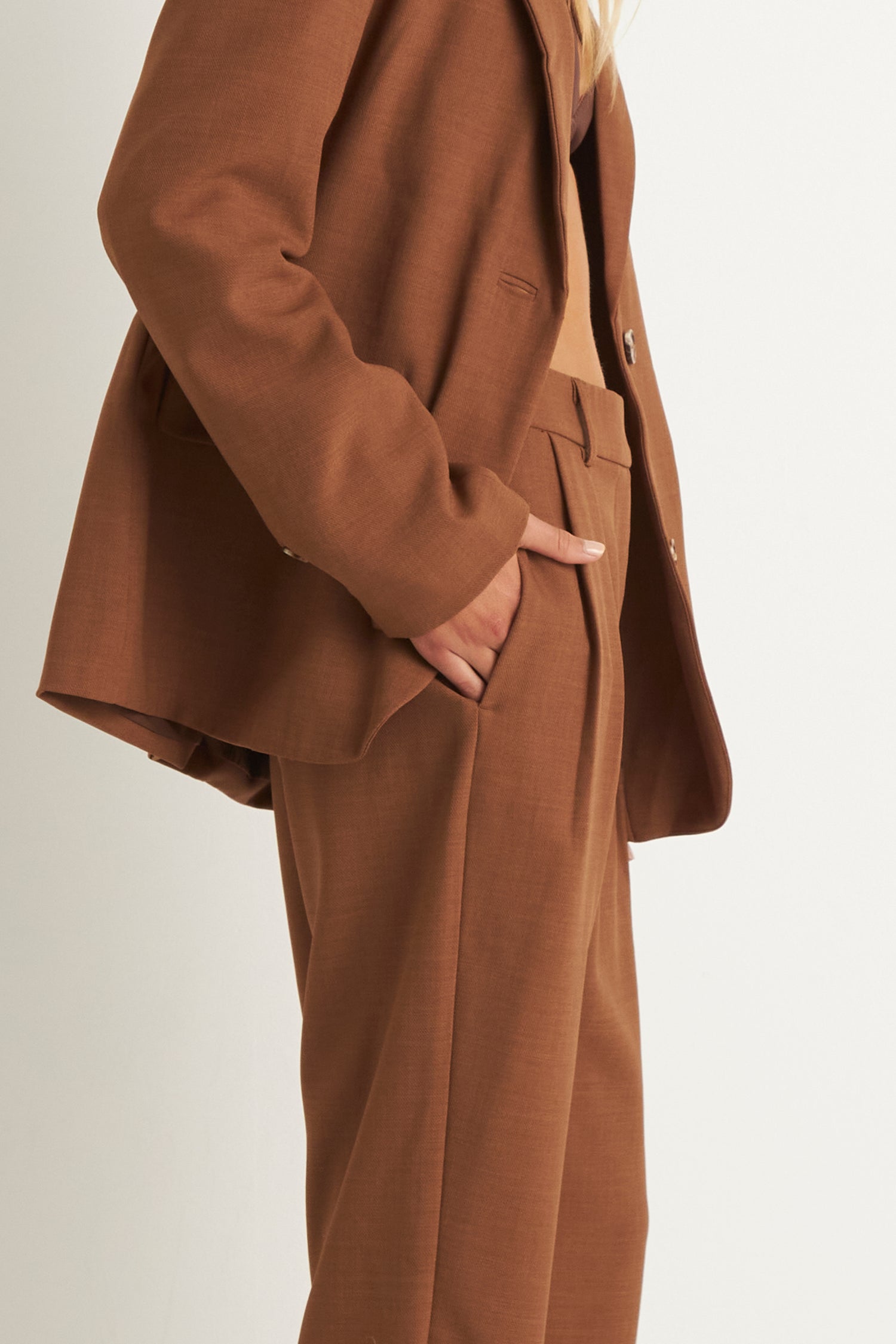 DUSK TAILORED PANT (TABACCO)