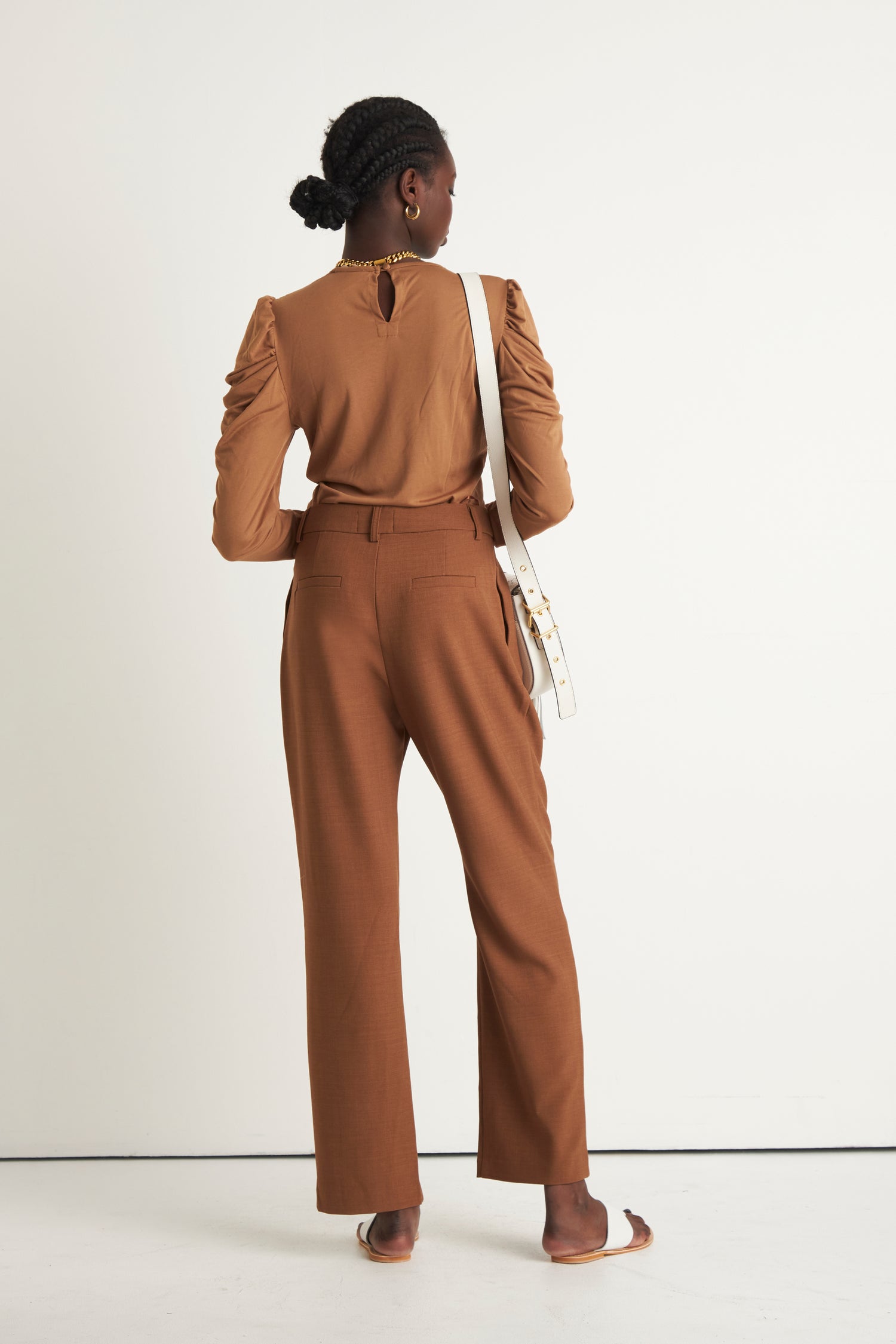 DUSK TAILORED PANT (TABACCO)